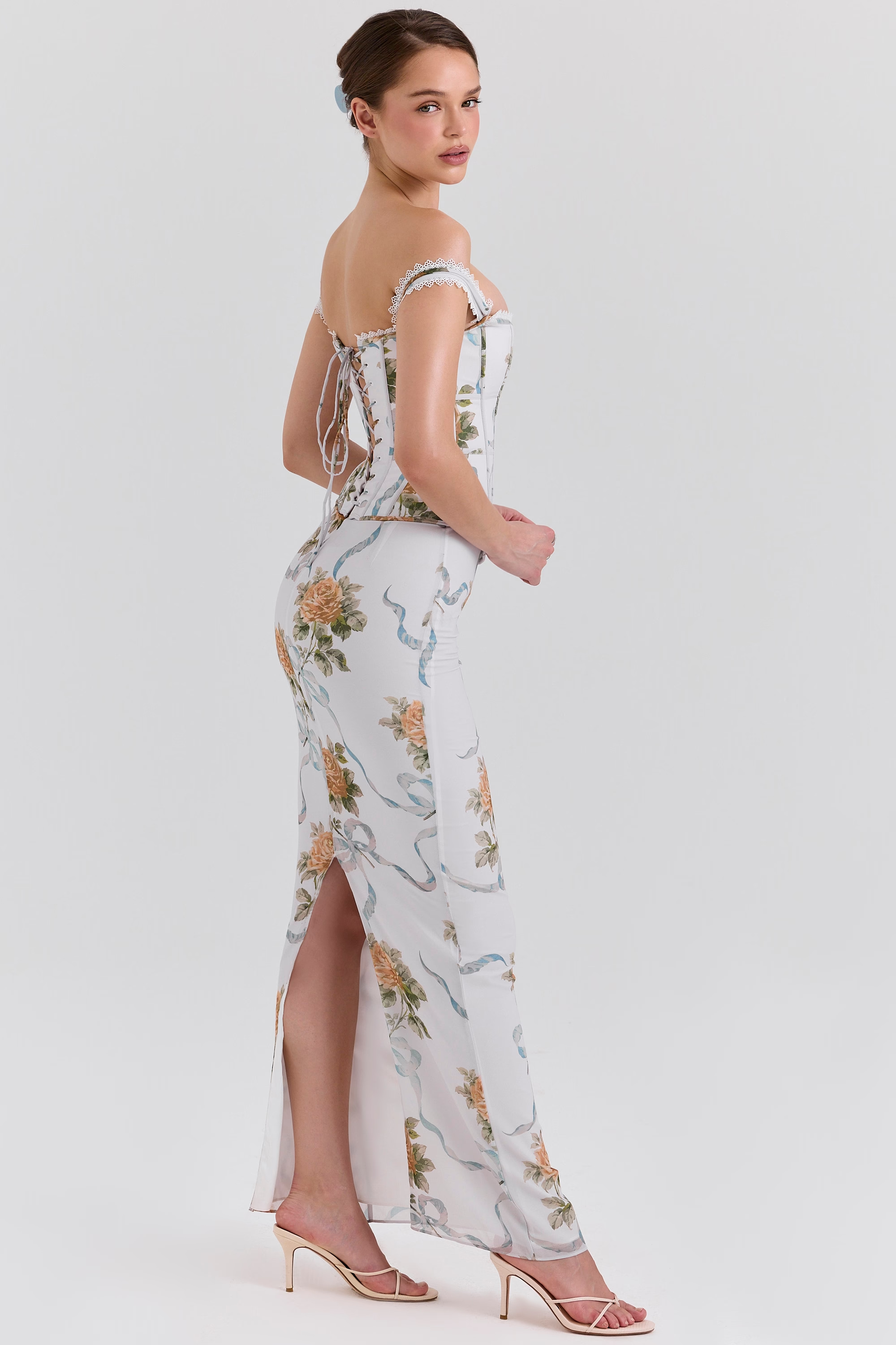 Soft Corset Maxi Dress