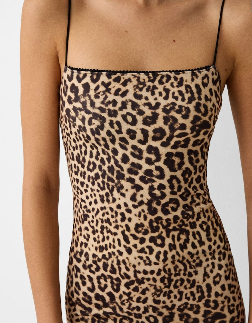 Maxi Leopard Dress
