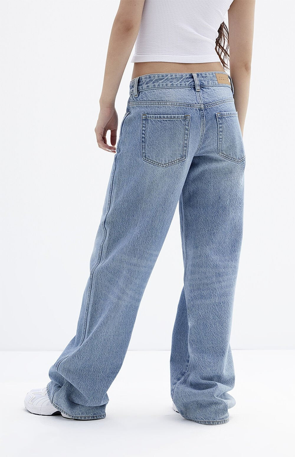 Lorina™ l Low Rise Baggy Jeans