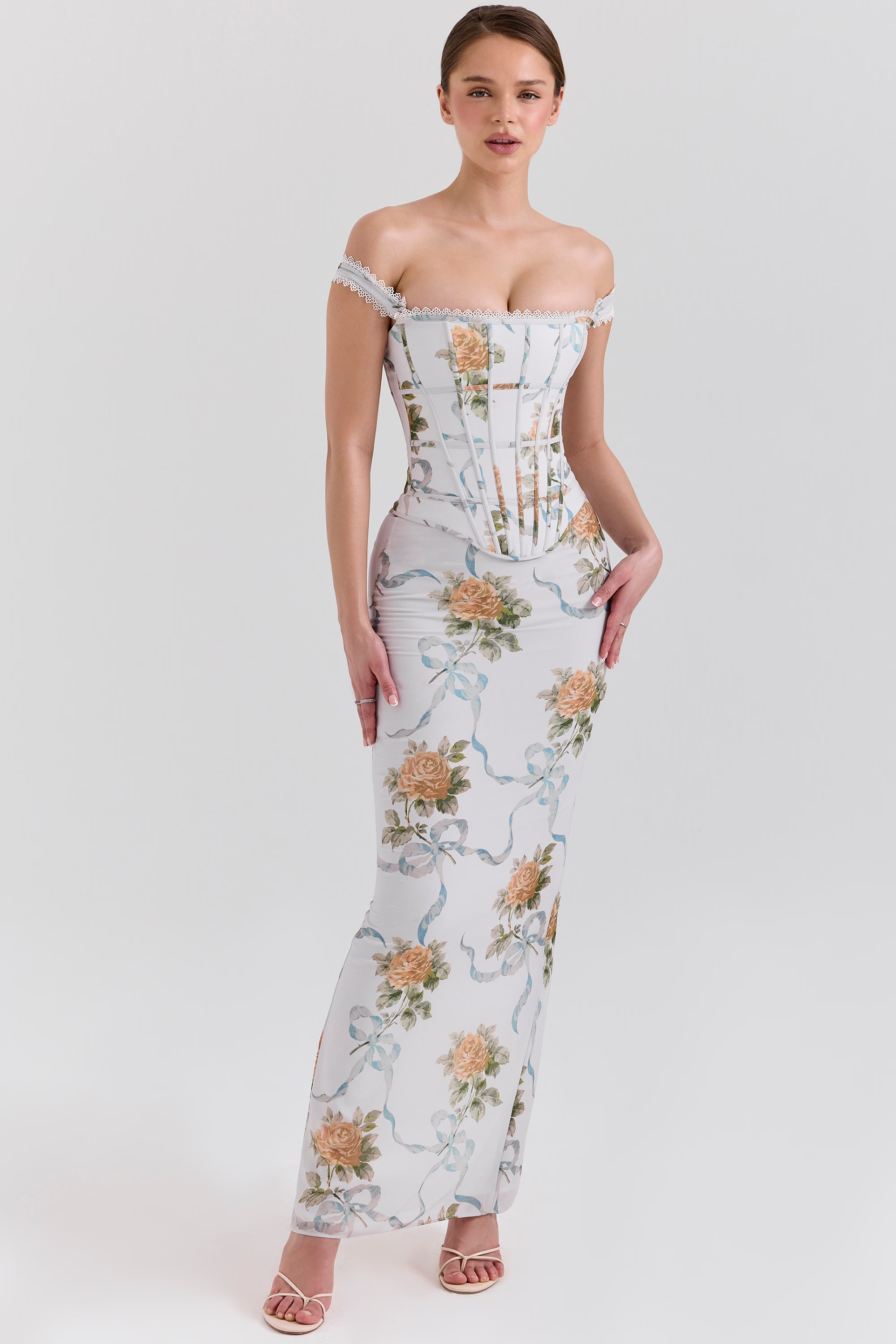 Soft Corset Maxi Dress