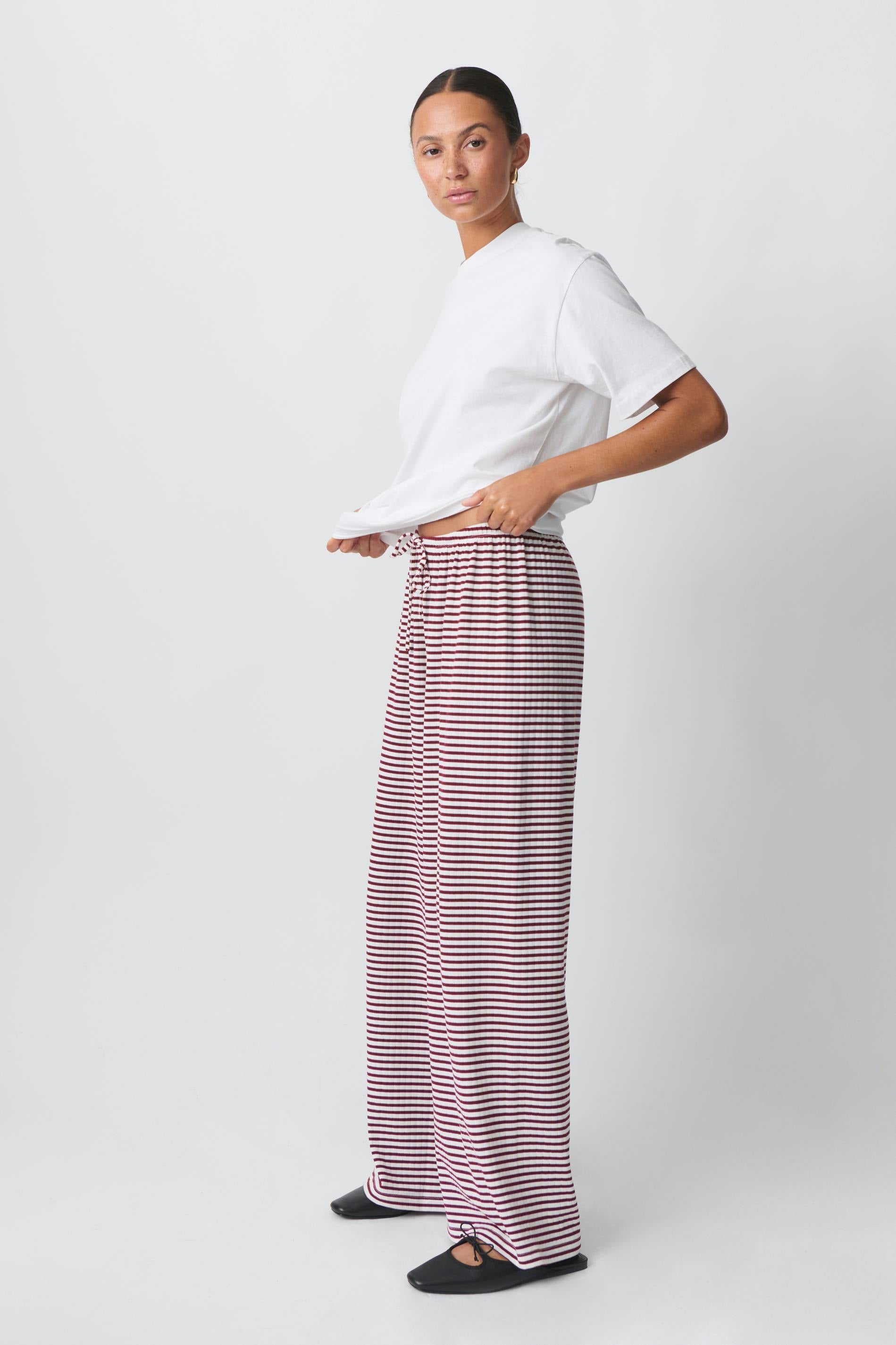 Lina™ l Striped Soft Trousers