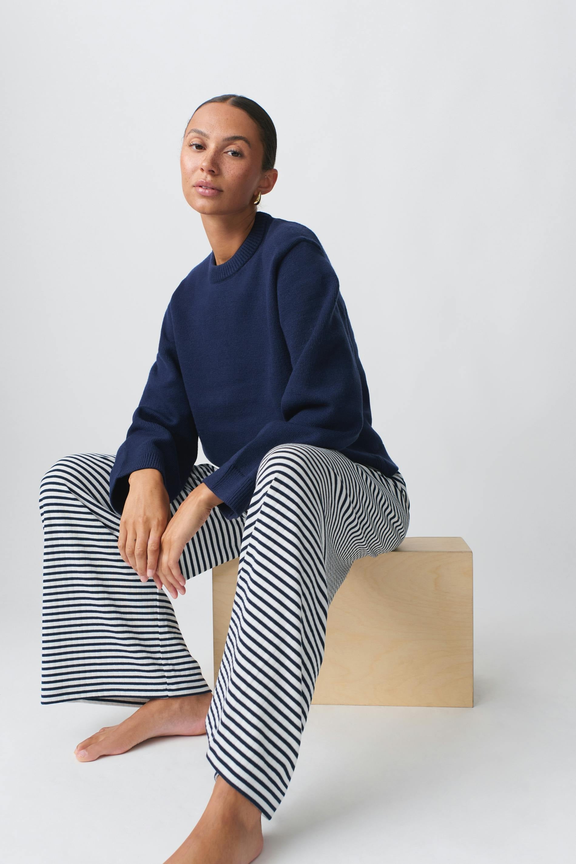 Lina™ l Striped Soft Trousers