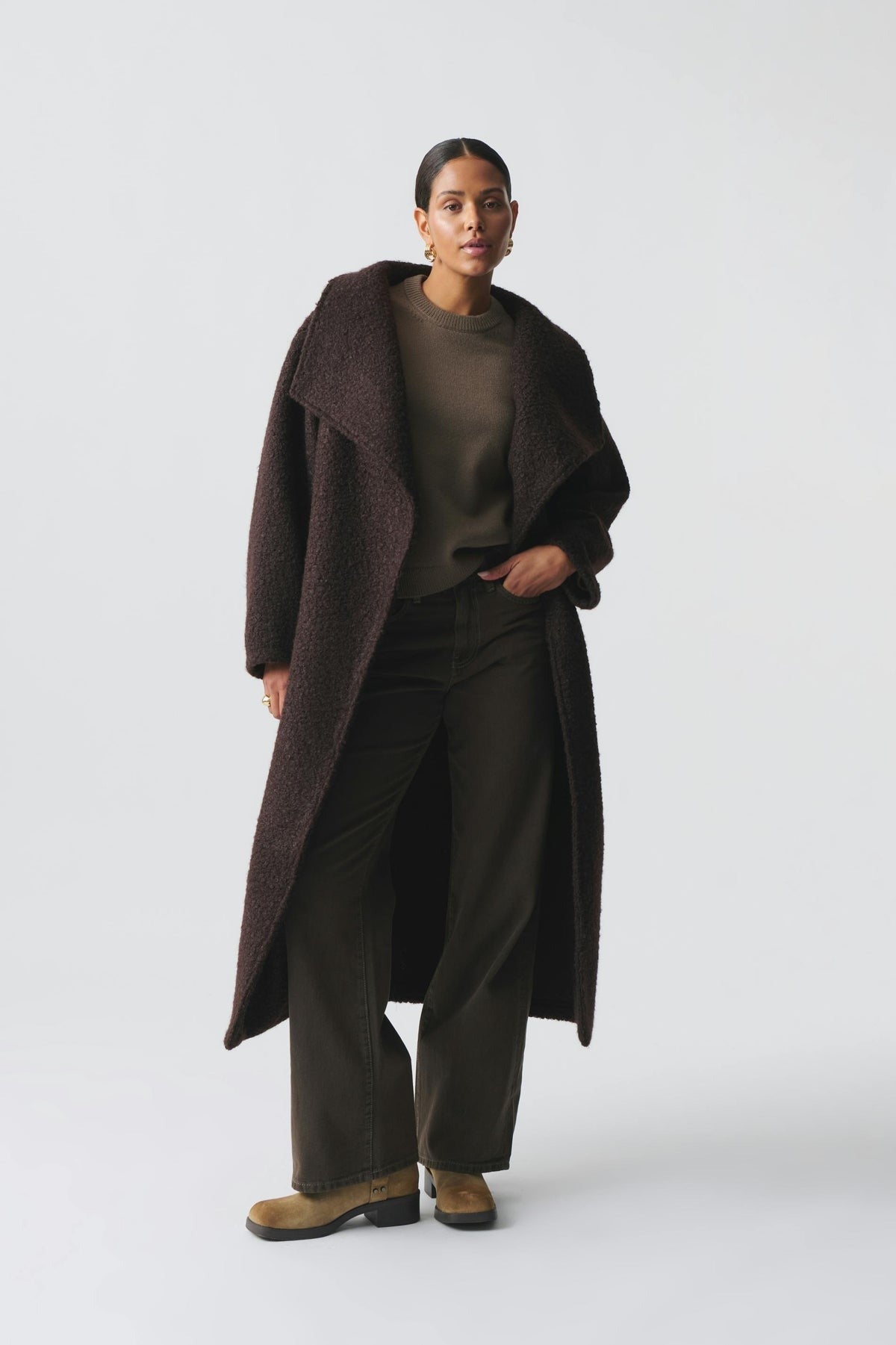 Soft Boucle Coat