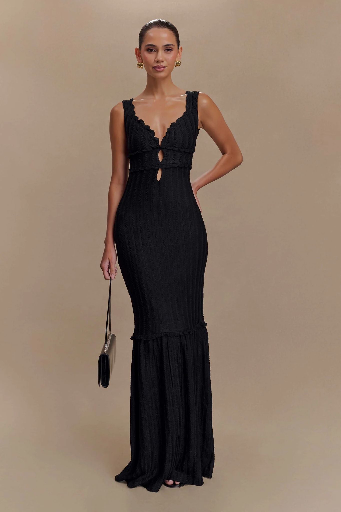 Off Shoulder Maxi Dress