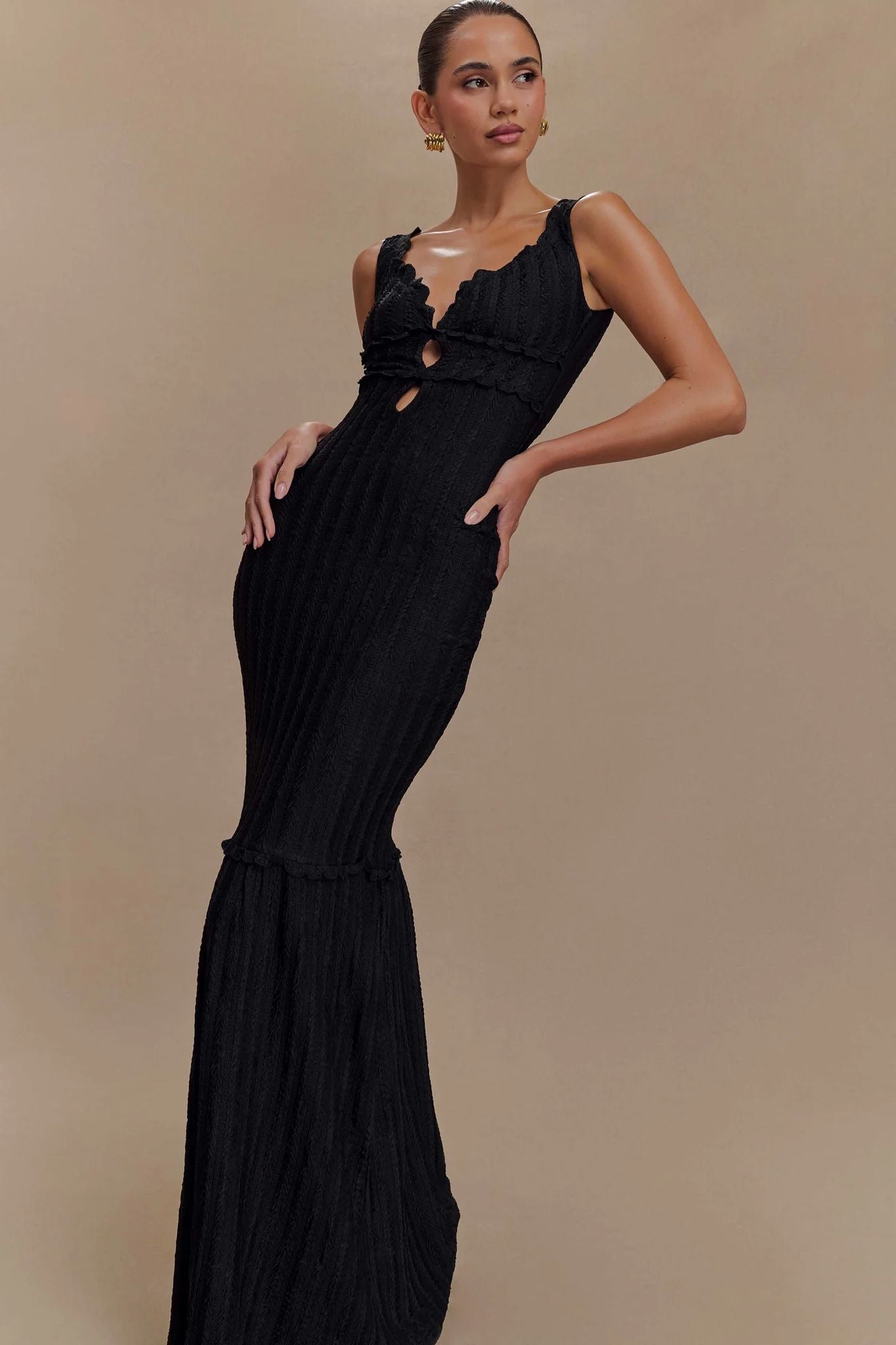 Off Shoulder Maxi Dress