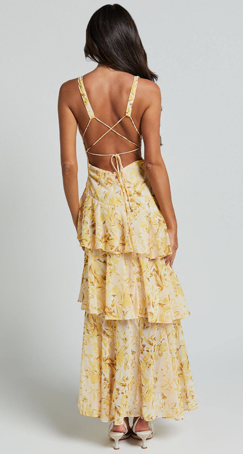 Yellow Sleeveless Dress