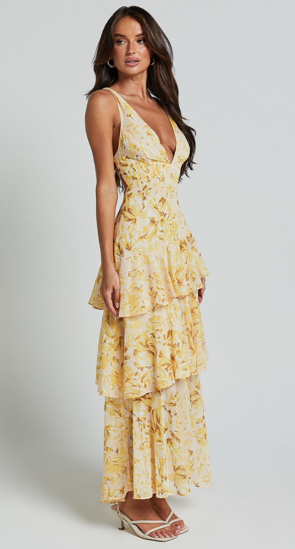 Yellow Sleeveless Dress