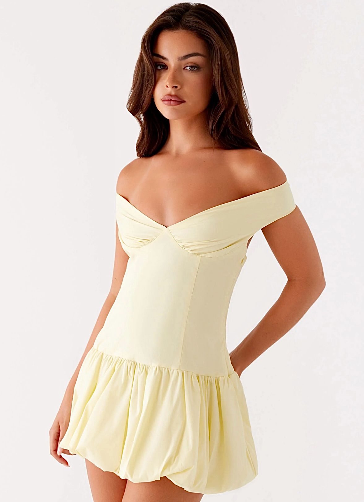 Off Shoulder Mini Dress