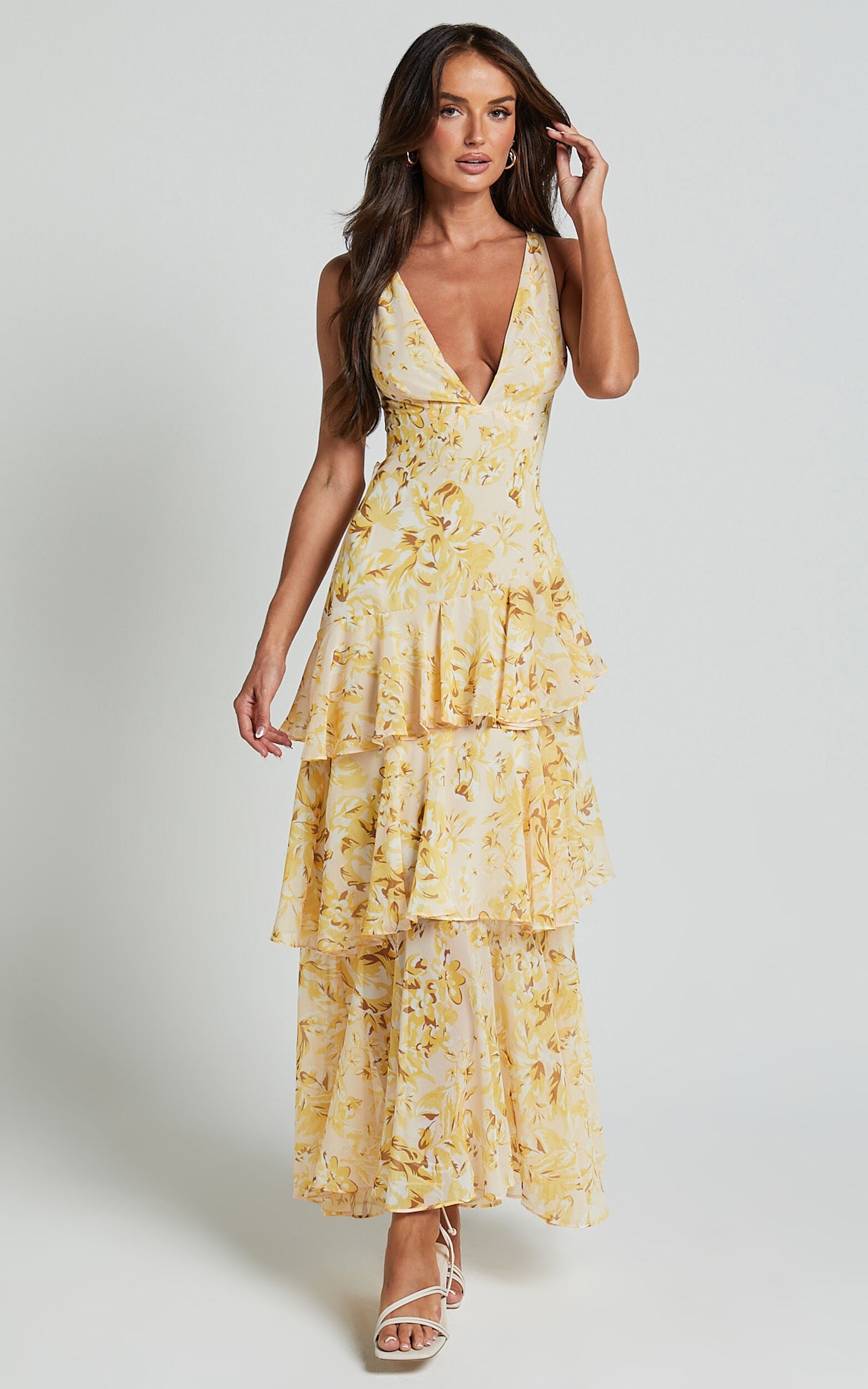 Yellow Sleeveless Dress
