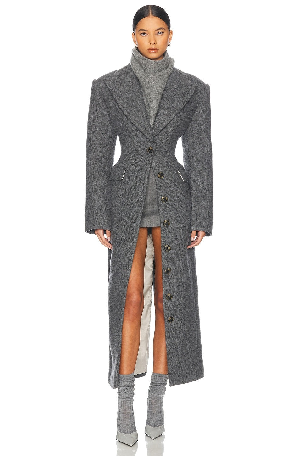 Grey Blend Coat