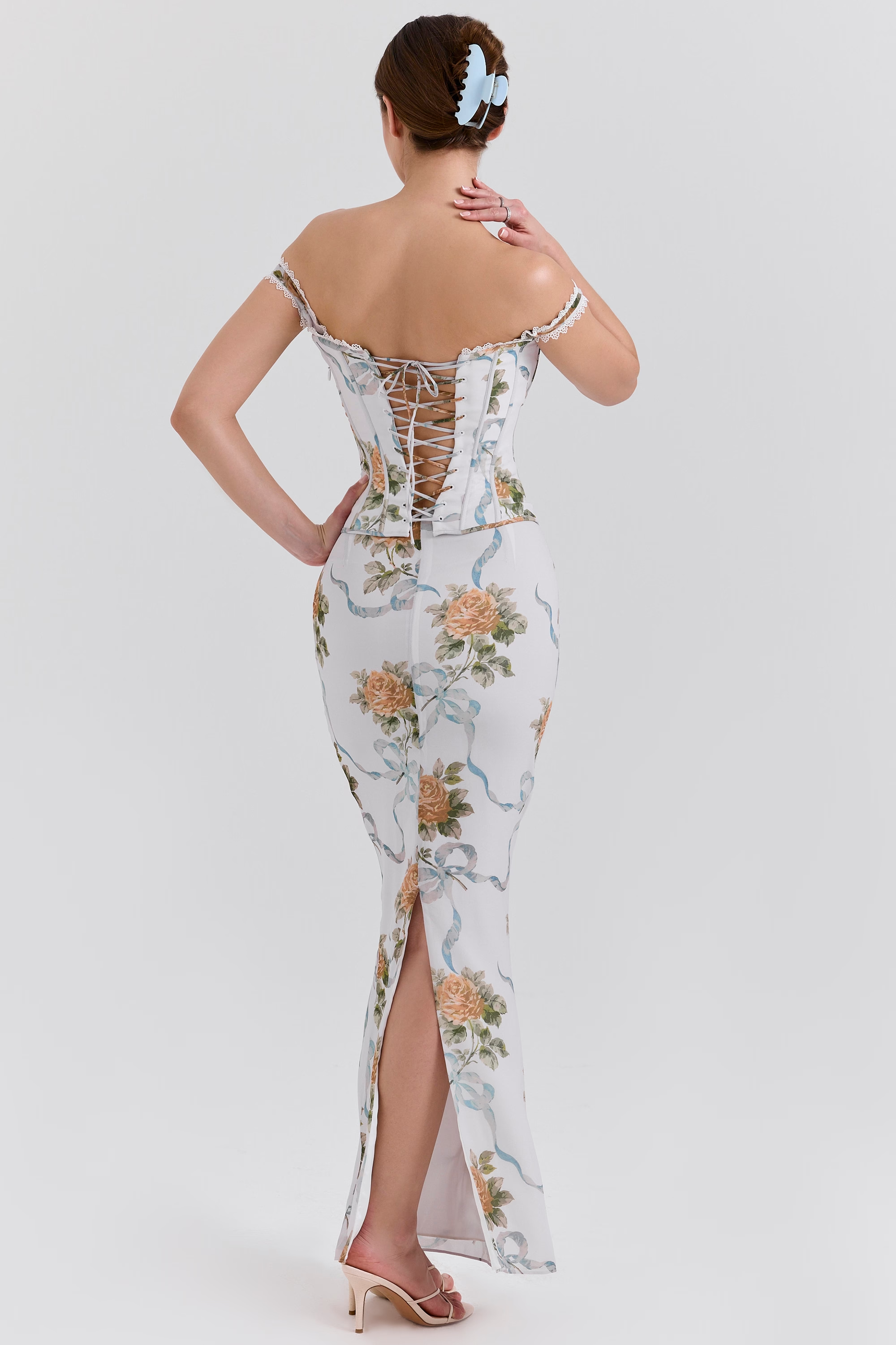 Soft Corset Maxi Dress