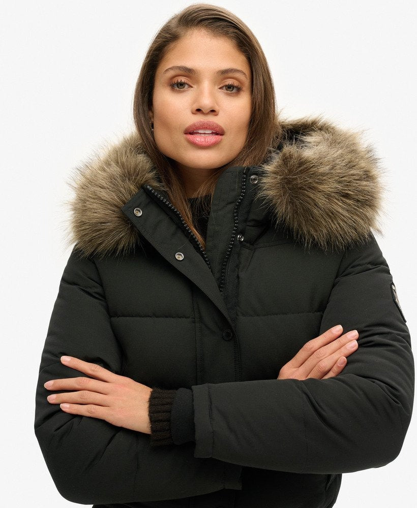 Bomber Jacket With Hood
