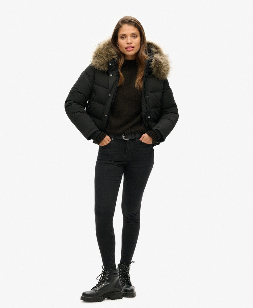 Bomber Jacket With Hood