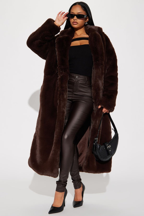 Faux Fur Coat