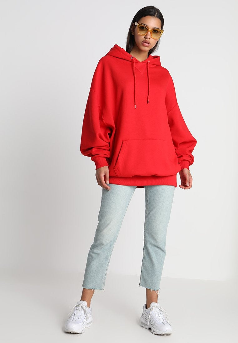 Red Oversized Hoodie