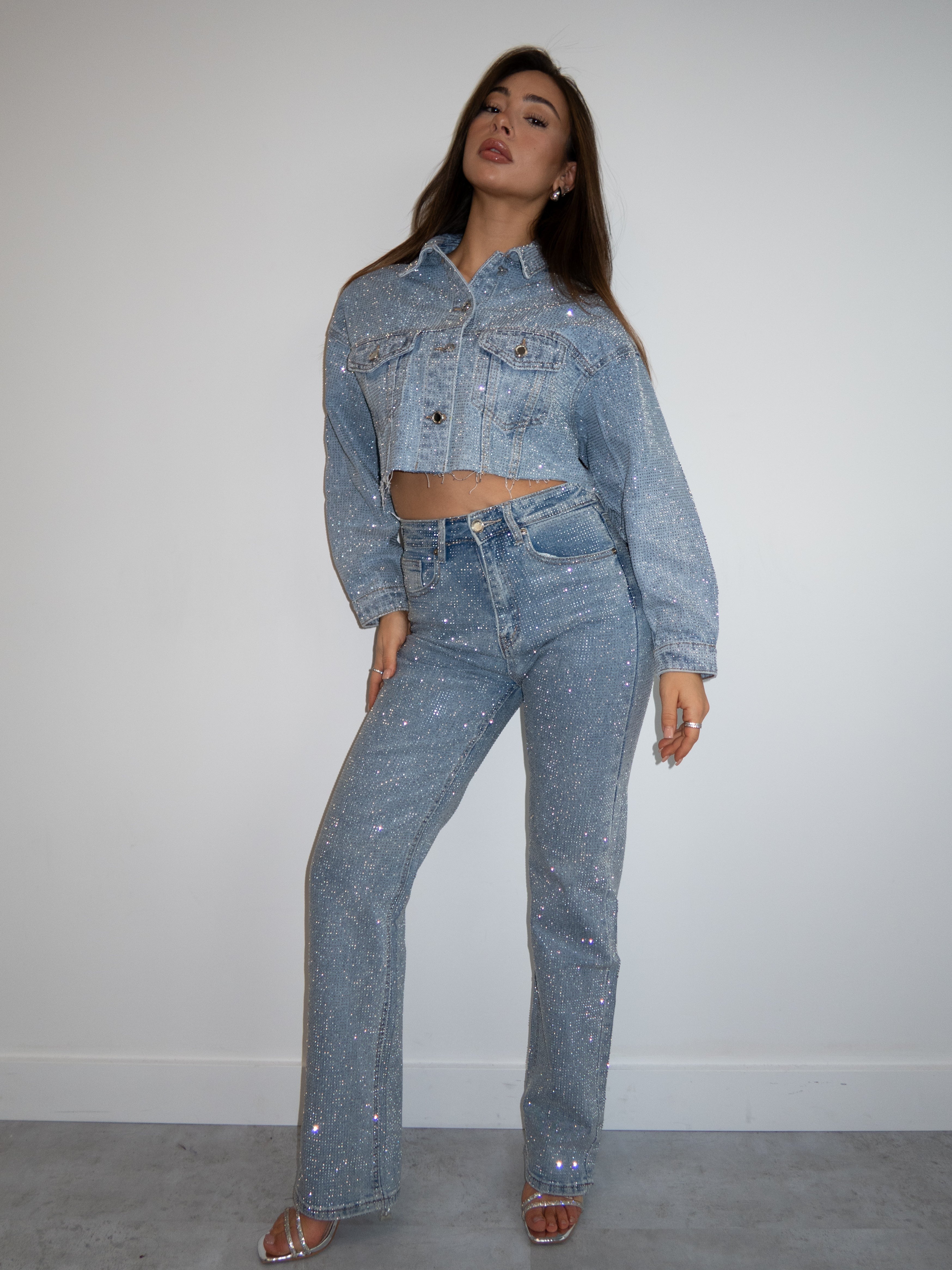 Diamante Leg Jeans
