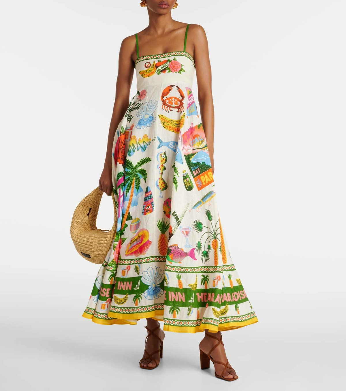 Printed Maxi Dress