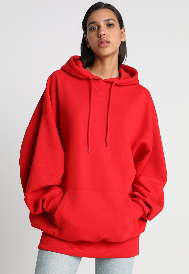 Red Oversized Hoodie