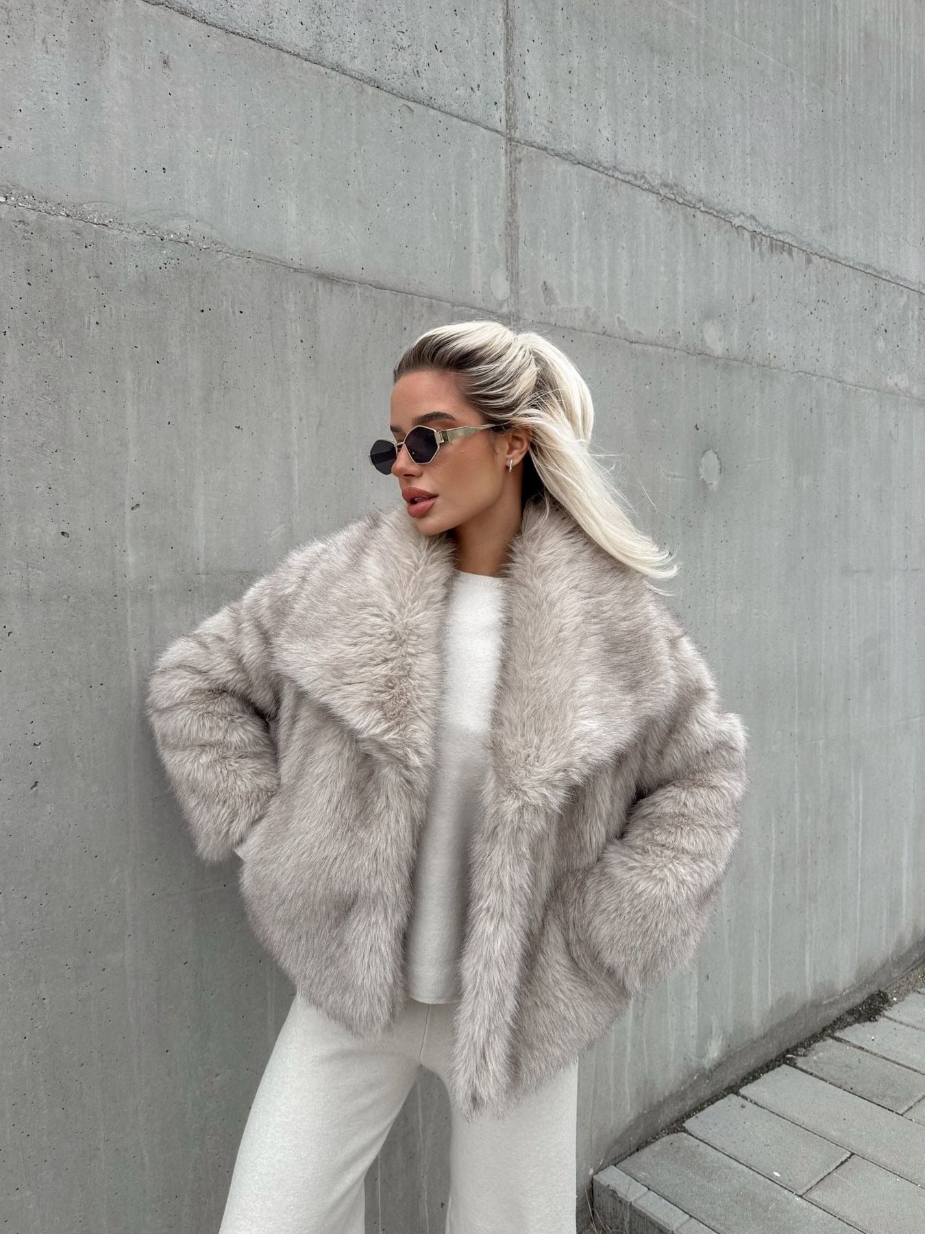 Elegant Fur Coat