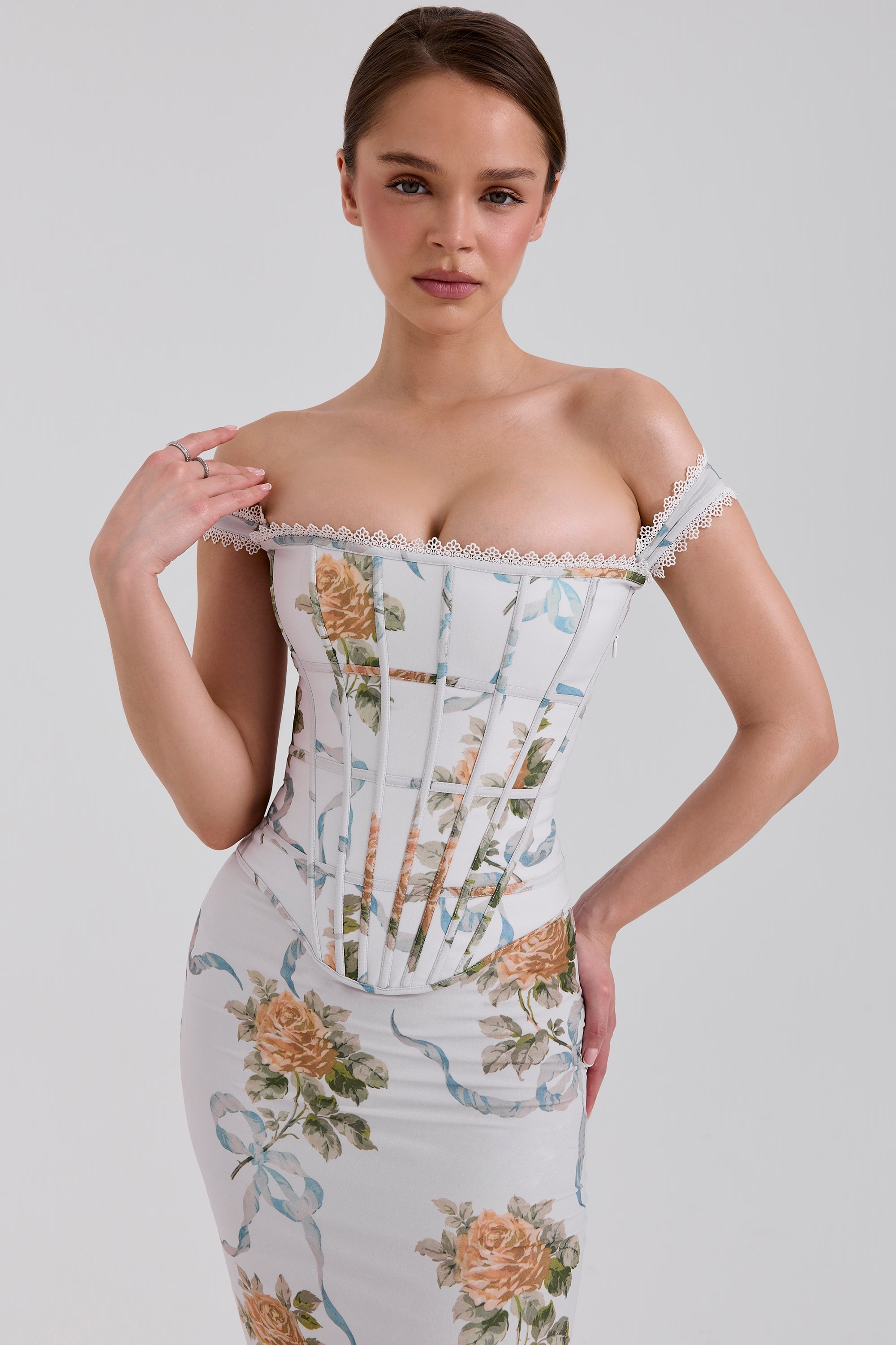 Soft Corset Maxi Dress