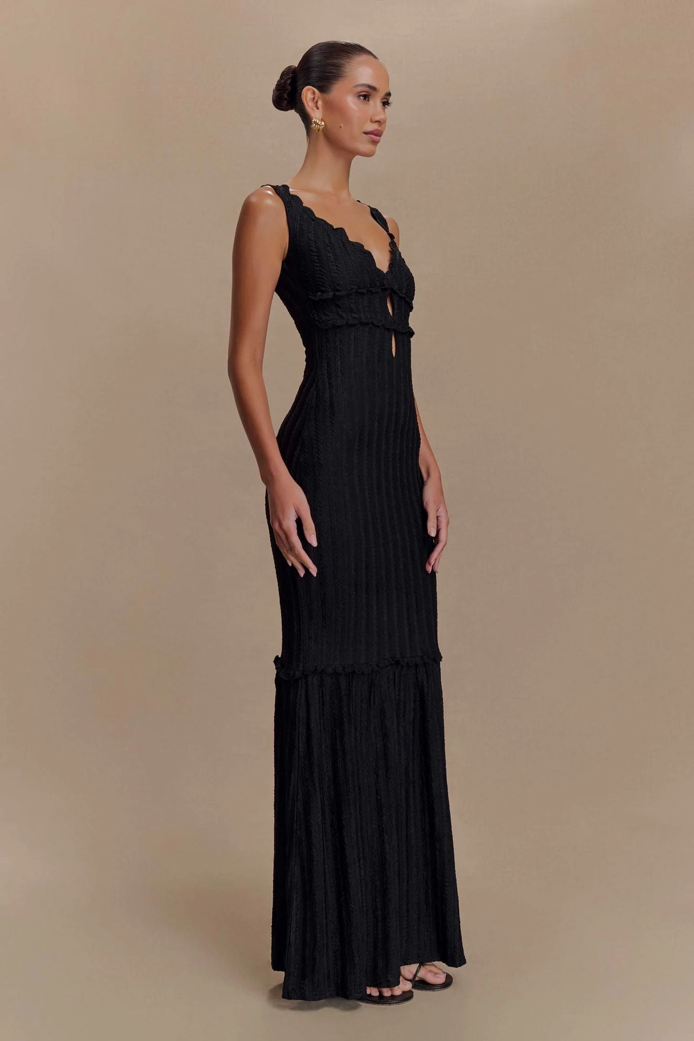 Off Shoulder Maxi Dress