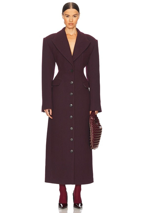 Burgundy Blend Coat