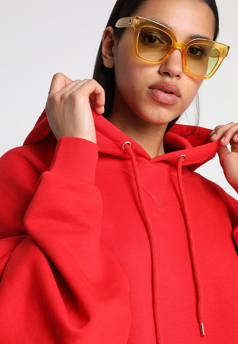 Red Oversized Hoodie