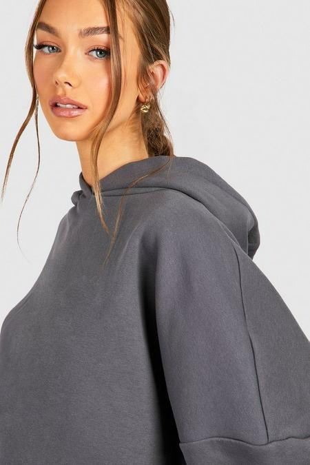 Dark Gray Oversized Hoodie