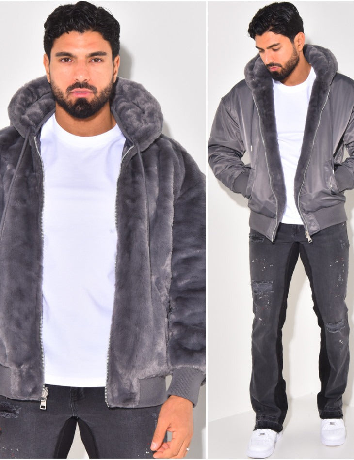 Reversible Bomber Jacket