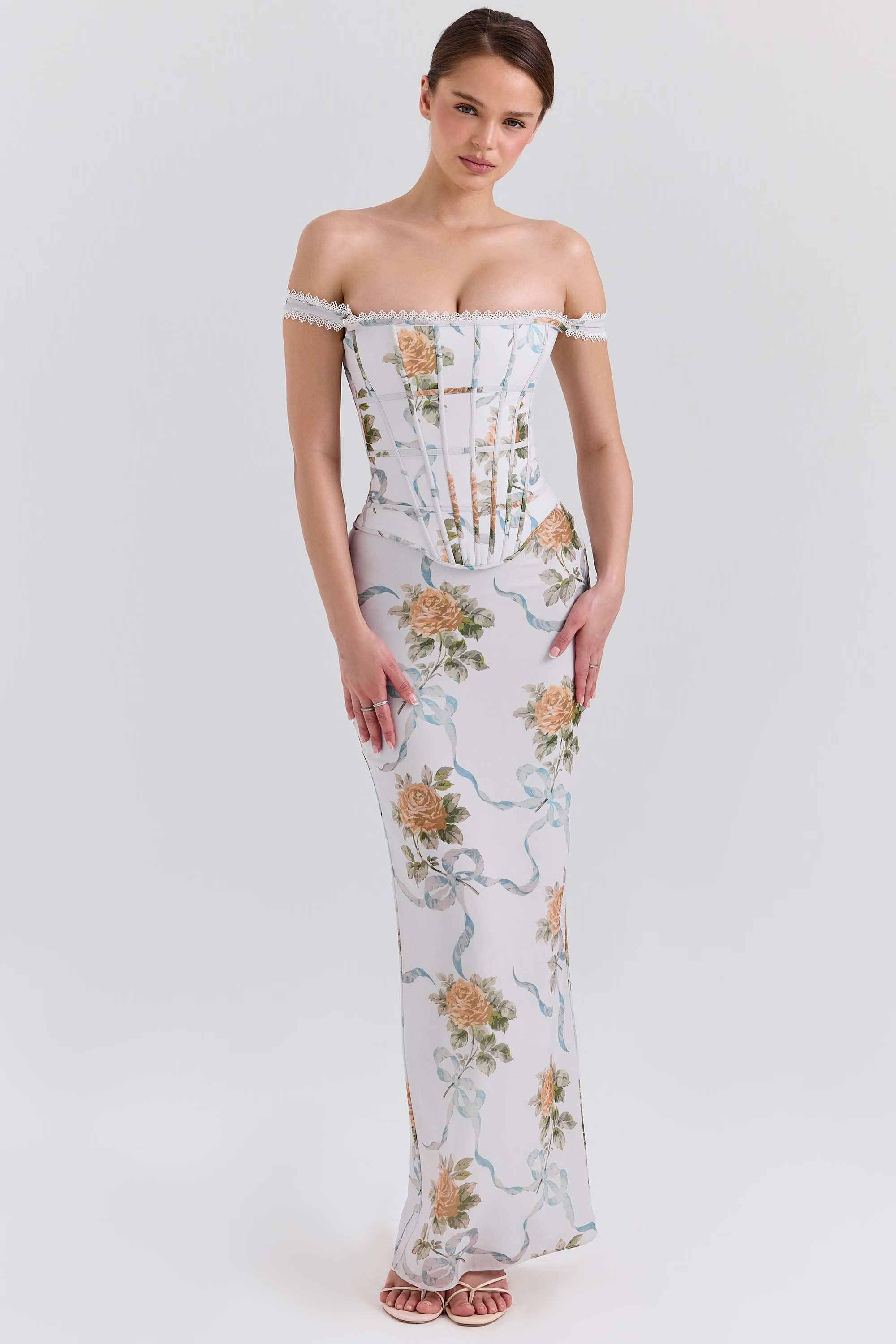 Soft Corset Maxi Dress
