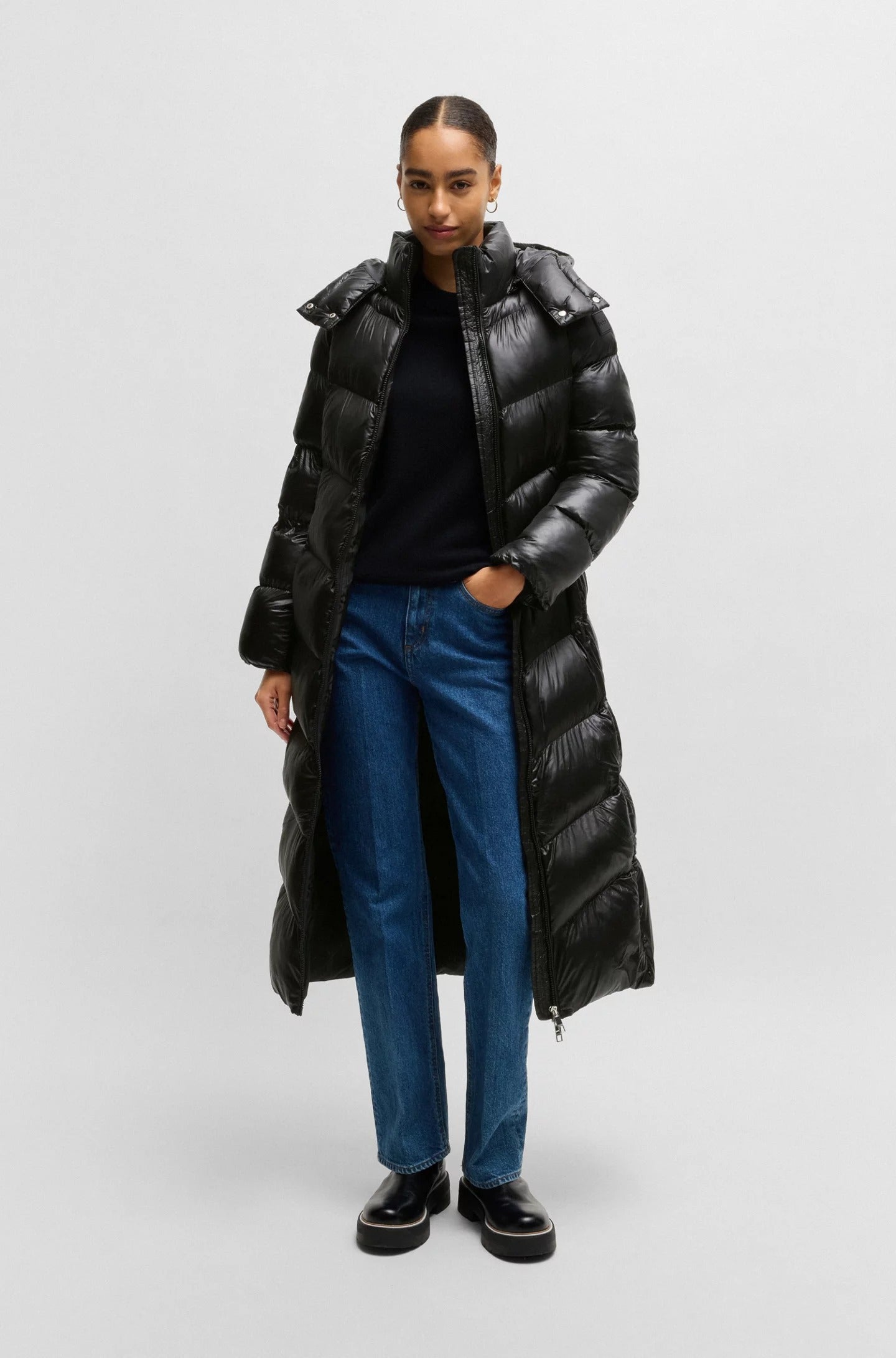 Water-Repellent Puffer Jacket