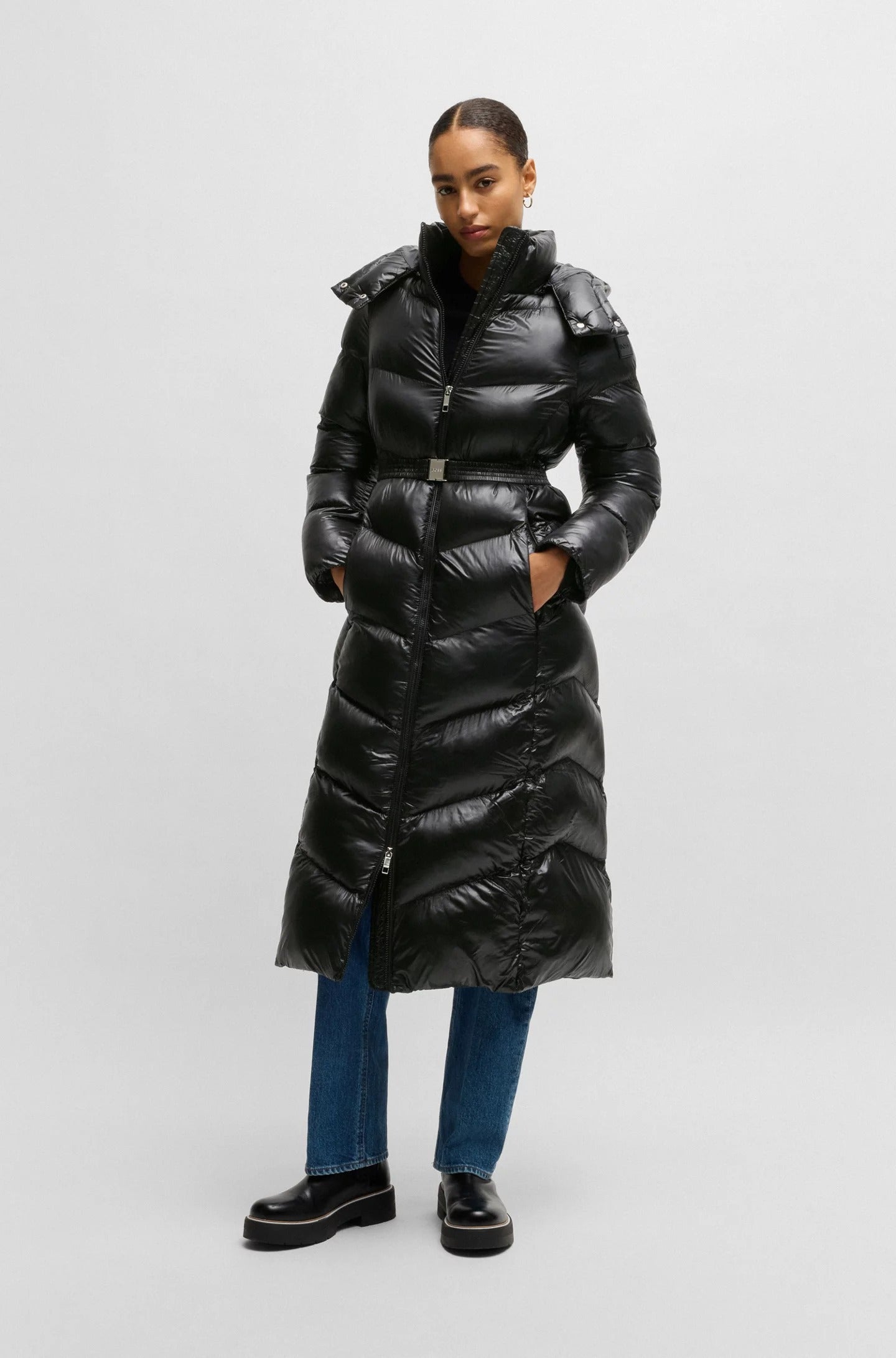 Water-Repellent Puffer Jacket